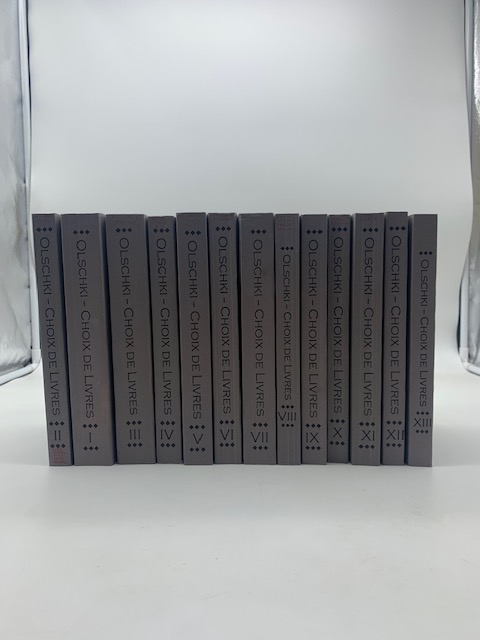 Choix de livres anciens rares et curieux en vente a la librarire ancienne Leo S. Olschki